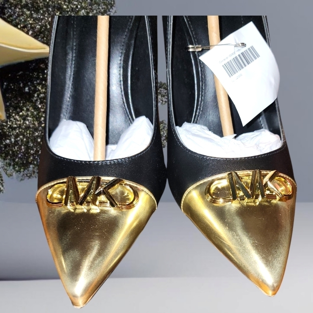 MICHAEL MICHAEL KORS NIB Parker Leather Pump - Picture 3 of 10